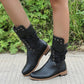 👠Women’s Lace-Up Low-Heel Round Toe Ankle Boots