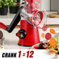 3 in 1 Rotary Cheese Grater Vegetable Slicer
