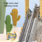 [Perfect Gift]Electric Dual Track Dinosaur Slide - Interactive Fun with Track Changes and Lights