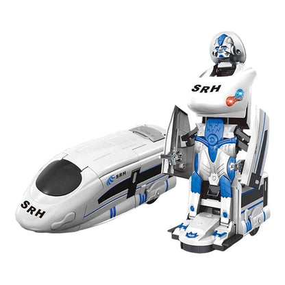 🤖 60% OFF! 🏆 Rechargeable Transforming Train Robot Toy – Fun & Interactive Play ✨