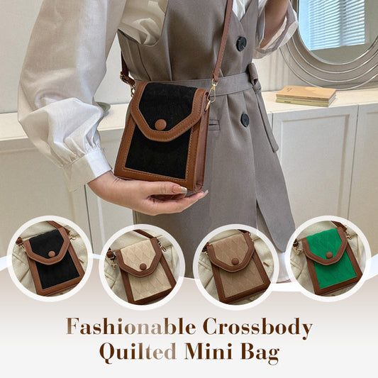 Women's Fashionable Crossbody Quilted Mini Bag