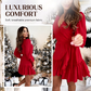Women's Elegant V-Neck Dress