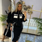 🔥Hot Sale: 50% Off-Women's Stand Collar Jacket & Dress Set