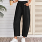 Drawstring Pocket Capri Sweatpants