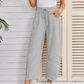 Drawstring Pocket Capri Sweatpants