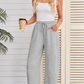 Drawstring Pocket Capri Sweatpants