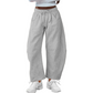 Drawstring Pocket Capri Sweatpants