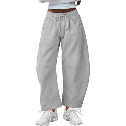 Drawstring Pocket Capri Sweatpants