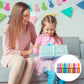 Rainbow Bottle Color Matching Game Toy Set