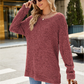 Women's Soft Knit Oversized Tunic Sweater