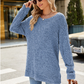 Women's Soft Knit Oversized Tunic Sweater