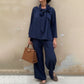 🔥Limited-time offer-Long Sleeve Cape Top & Pants 2-Piece Set