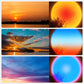 LED Sunset Projection Lamp,for Photography, Selfies, Parties - Home, Bedroom, Wedding, Camping, Valentine's Day, Halloween, Christmas Decor, Sunset Lamp