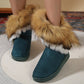 Women's Slip-On Plush Snow Ankle Booties