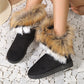 Women's Slip-On Plush Snow Ankle Booties