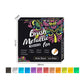 Vibrant Colors Metallic Marker Pens Set