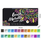 Vibrant Colors Metallic Marker Pens Set