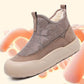 Warm Waterproof Snow Boots with Thick Sole