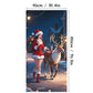 ⏰Christmas Limited Sale 50% OFF!!🎄Christmas Door Cover For Instant Holiday Decor