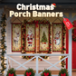 2PCS 71x12" Christmas Porch Banners