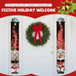 2PCS 71x12" Christmas Porch Banners