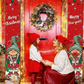2PCS 71x12" Christmas Porch Banners