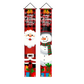 2PCS 71x12" Christmas Porch Banners