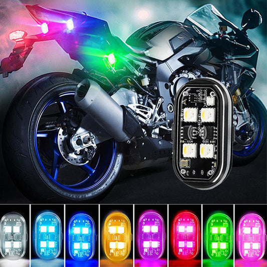 Portable Car LED Warning Light with Remote