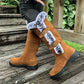Women's Thick Plush Mid-Calf Snow Boots