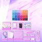 💝96-Color Fuse Beads Complete Kit✨ - Ultimate Set with Iron, Pegboards & Patterns for Endless DIY Crafts!🌟