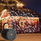 16-Pattern USB Christmas Projector Light