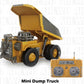 1/64 Mini RC Excavator, Dump Truck & Forklift Toy Set