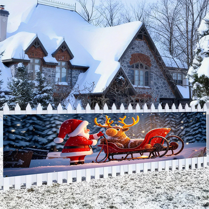 🔥 Christmas special offer: 50% discount 🎉Outdoor Merry Christmas Hanging Banner