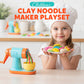 🎉Xmas Hot Sale 50%OFF🎄🎁Kids Clay Noodle Maker Playset