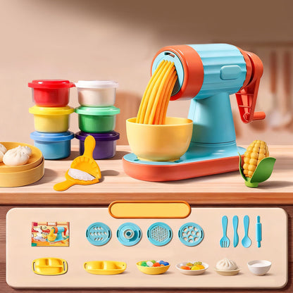 🎉Xmas Hot Sale 50%OFF🎄🎁Kids Clay Noodle Maker Playset