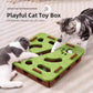 Interactive Felt Maze Toy for Cats