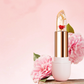 ❣️Buy 1 Get 1 Free❣️Flower Clear Jelly Lipstick With Temperature Change Color
