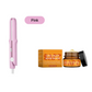 2-in-1 Mini Curling Wand & Flat Iron Hair Straightener