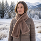 🧣🎉 Cozy Scarf with Hidden Pocket – Warm, Soft & Secure Zipper