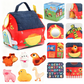 Interactive Plush Farm House Toy Set for Kids