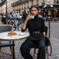 💕Women’s Elegant Turtleneck Top & High-Waist Pants Set (Get a Free Belt)