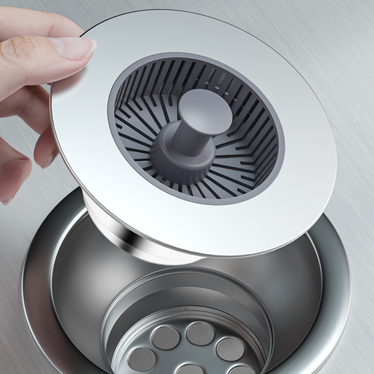 ⏰ BUY 1 GET 1 FREE!!🔥Pop-Up Sink Drain Stopper with Strainer