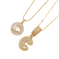 💍 2 Pack✨ Initial Letter Pendant Necklaces-Best Gift for your friends💝