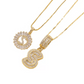 💍 2 Pack✨ Initial Letter Pendant Necklaces-Best Gift for your friends💝