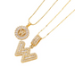 💍 2 Pack✨ Initial Letter Pendant Necklaces-Best Gift for your friends💝