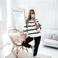 ⌛ Only 3 days left – 50% off everything! ⏰Women's striped sports set, 2-piece