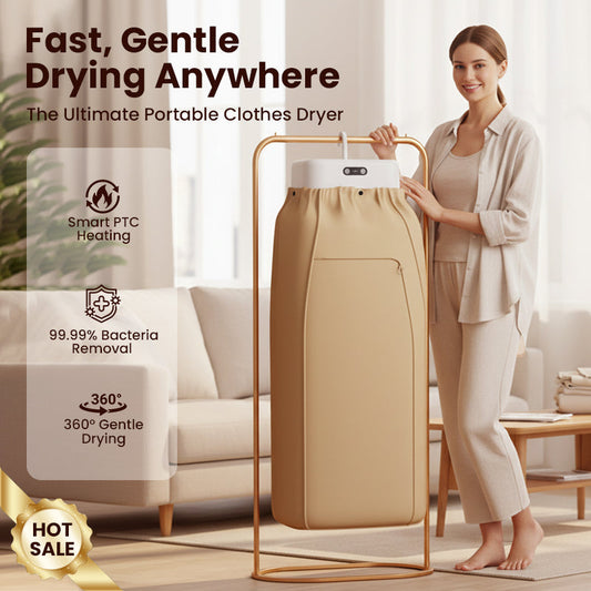 Portable 600W PTC Heating Clothes Dryer