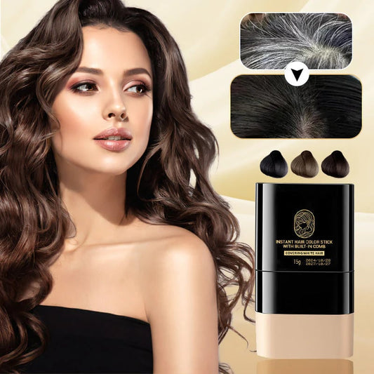 🥳2026 HOT SALE🥳💞50% OFF!✨ 💝Instant Hair Colour Stick with Built-In Comb🔥