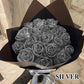 Glitter Faux Roses Bouquet