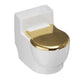 Wall-Mounted Toilet-Shaped Cat Bowl